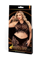 2pc Crop Top and Skirt