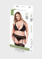 3pc Eco Bra, Garter and Panty