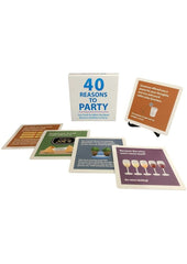 40 Reasons to Party Card Game