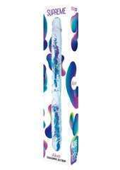 Alive Supreme Jelly Dildo - Clear - 15.7in