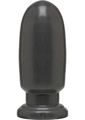 American Bombshell Shell Shock Anal Plug - Grey/Gun Metal - Large