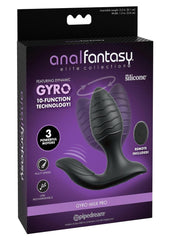 Anal Fantasy Elite Gyro-Milk Pro with Remote Control - Black