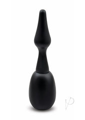 Aquaclean 150ml One Way Valve Douche with Butt Plug Nozzle - Black