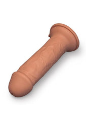 B-Vibe Girth Max Girth Dildo with Suction Cup - Caramel - 12in