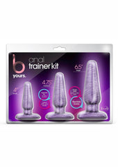 B Yours Anal Trainer Kit - Purple Swirl - Purple
