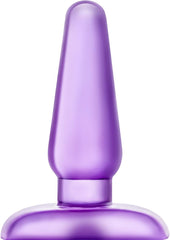 B Yours Eclipse Pleaser Butt Plug - Purple - Medium