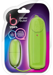 B Yours Power Bullet with Remote Control - Lime