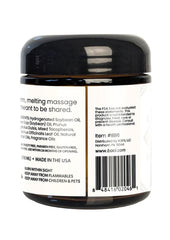 Baci Bare Massage Candle- 4oz Vanilla