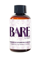 Baci Bare Massage Oil- 4oz Pomergranate