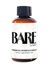 Baci Bare Massage Oil- 4oz Vanilla