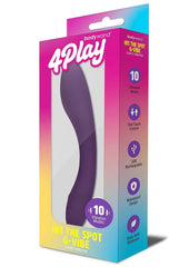 Bodywand 4play Hit The Spot G Vibe - Purple