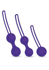 Bodywand Squeeze 3pc Kegel Training Set 37-65g - Purple