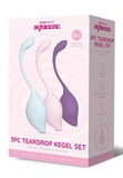 Bodywand Squeeze 3pc Teardrop Kegel Set 37-115g