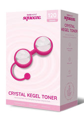 Bodywand Squeeze Crystal Kegel Toner 120g - Pink