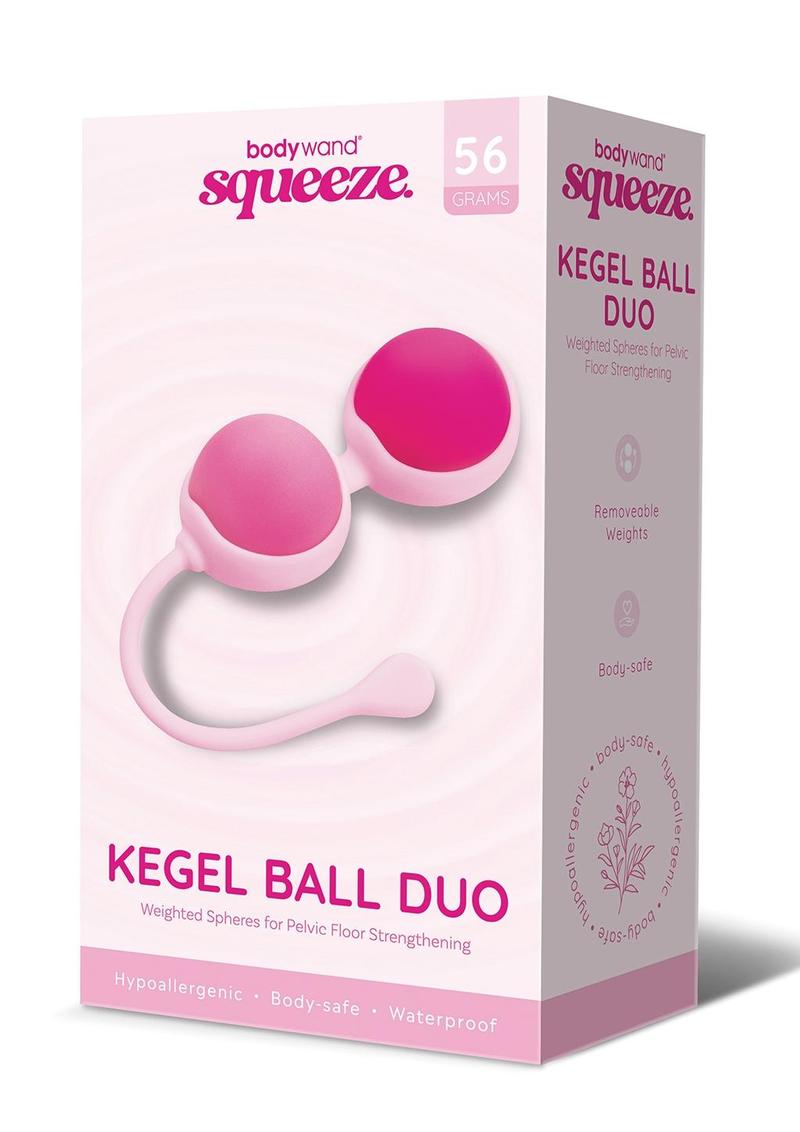 Bodywand Squeeze Kegel Ball Duo 56g - Pink