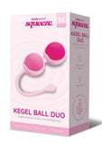 Bodywand Squeeze Kegel Ball Duo 56g - Pink