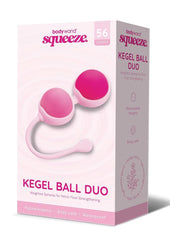 Bodywand Squeeze Kegel Ball Duo 56g - Pink