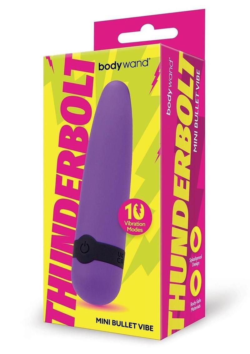 Bodywand Thunderbolt Rechargeable Mini Bullet - Purple