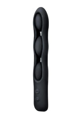 Bodywand Triple Play Tri-Vibe Rechargeable Bullet - Black