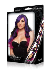Brandi Wig - Black/Purple