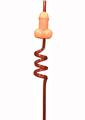 Candy Pecker Straw Strawberry Flavored Lollipop