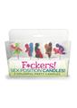 Candyprints F*ckers Sex Position Candles - Assorted Colors - 5 Per Pack