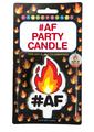 Candyprints Lit AF Party Candle