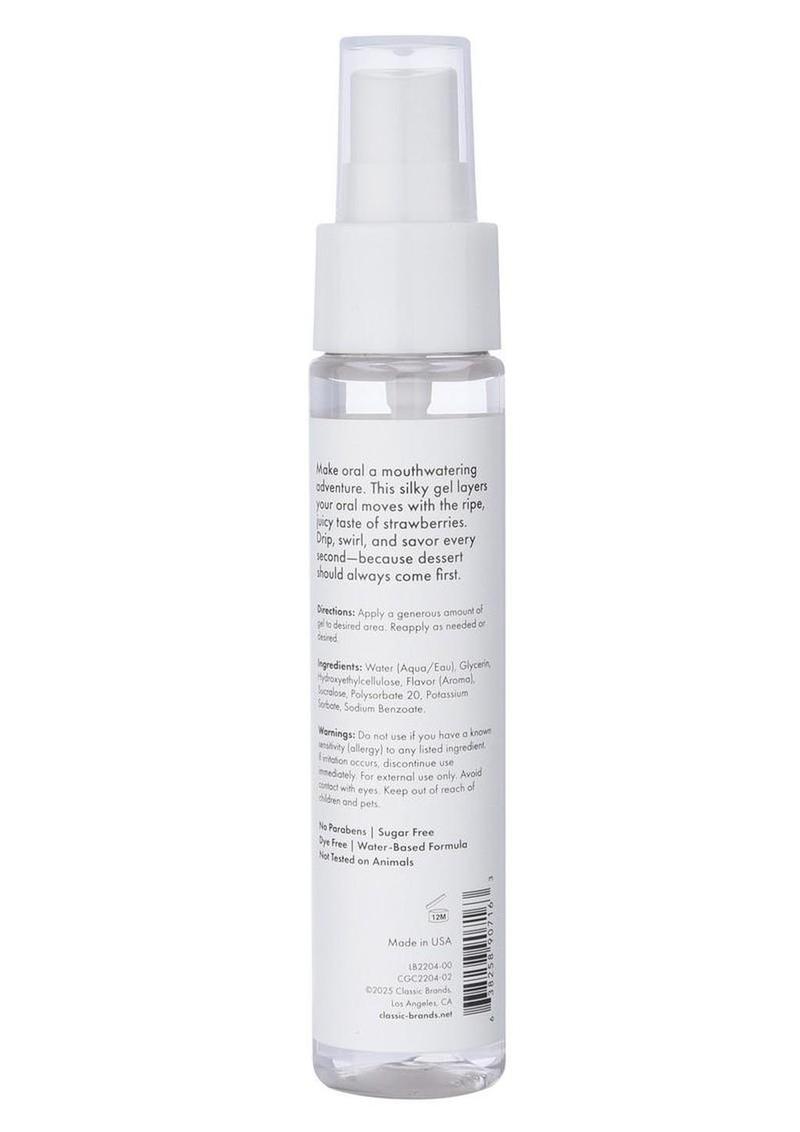 Cgc Blow Me Oral Sex Gel - Strawberry - 2oz