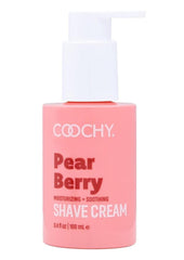 Coochy Shave Cream Pear Berry 3.4oz Travel Size