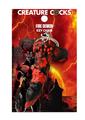 Creature Cocks Fire Demon Keychain
