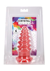 Crystal Jellies Anal Twist - Pink - 6in
