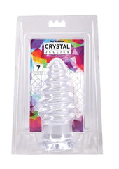 Crystal Jellies Anal Twist - Clear - 7in