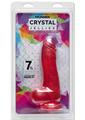 Crystal Jellies Master Dildo with Balls