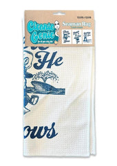 Cum Rags Seamen - Blue/White - 3 Per Set