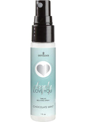 Deeply Love You Throat Relaxing Spray Chocolate Mint 1 Oz Spray - Chocolate