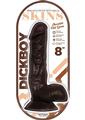 Dickboy Skins Chocolate Lovers Dildo - Chocolate - 8in