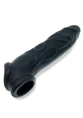 Dicker Ultra-Slim Cocksheath - Black/Black Ice