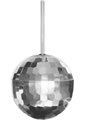 Disco Ball Plastic Cup with Straw Holds - 12oz