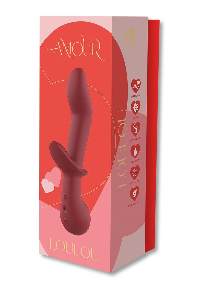 Dreamtoys Amour Flex G-Spot Vibe Loulou - Red
