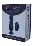Dreamtoys Glam Beaded Anal Vibe - Blue