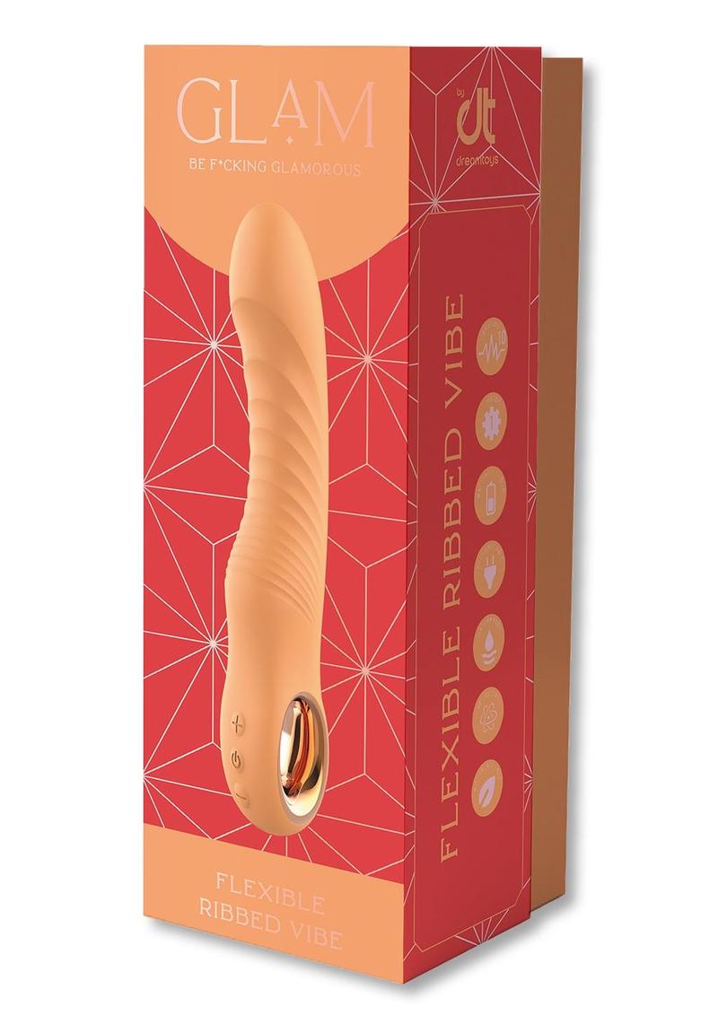 Dreamtoys Glam Flexible Ribbed Vibe - Orange