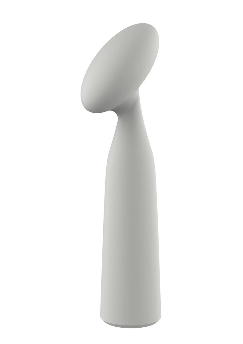 Dreamtoys Nude Luna Mini Wand Vibe - Grey