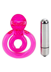 Dual Clit Flicker with Removable Waterproof Stimulator