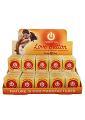 Earthly Body Hemp Seed Love Button Cooling Arousal Balm - 30 Each Per Display/Display