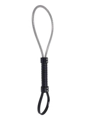 Edge Metal Loop Spanker - Black/Silver