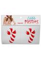 Edible Pasties - Candy Cane - 2 Per Pack