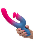 Elation Thrusting Rechargeable Silicone Dual Stimulator