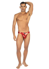 Envy Hot Rod Jock Red Lxl - Red