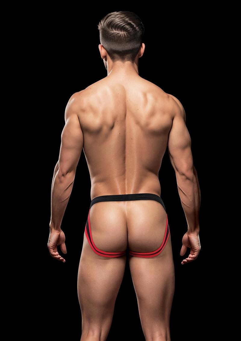 Envy Sport Mesh Jock Black Sm