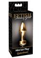 Fetish Fantasy Gold Mini Luv Plug